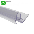 Waterproof Clear PVC plastic seal profiles for glass shower